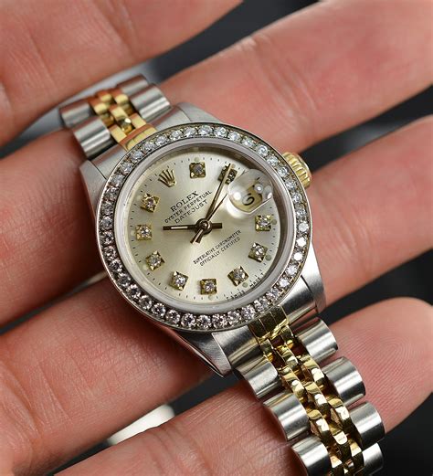 rolex day just 26|Rolex diamond bezel 26mm.